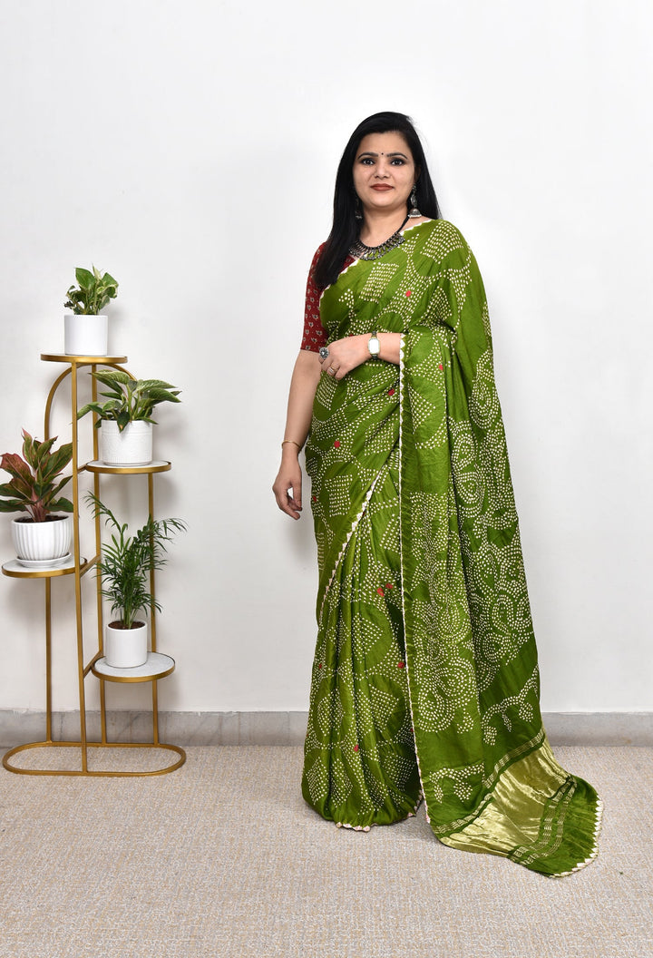 GAYATRI : RAI BANDHANI SAREE